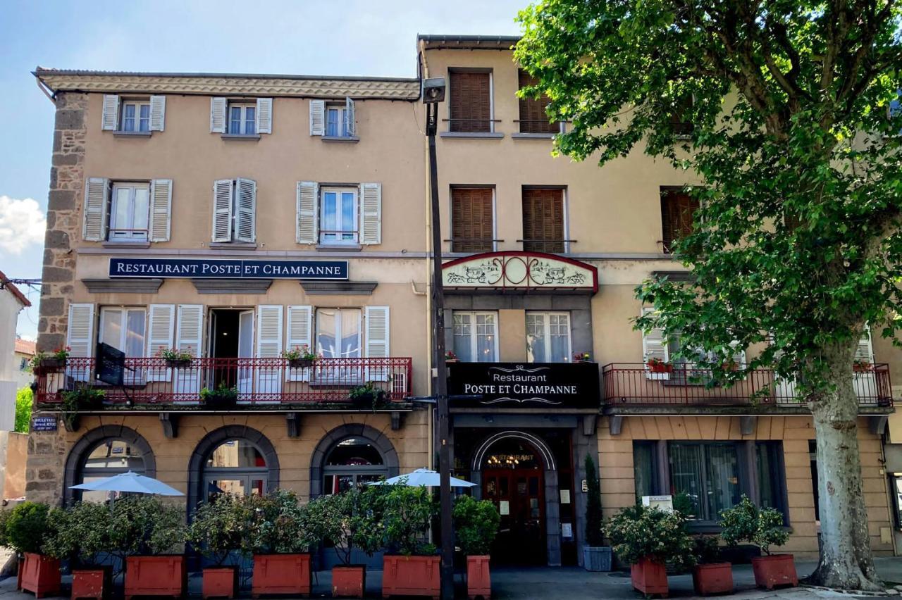 Hôtel Poste et Champanne Brioude Buitenkant foto